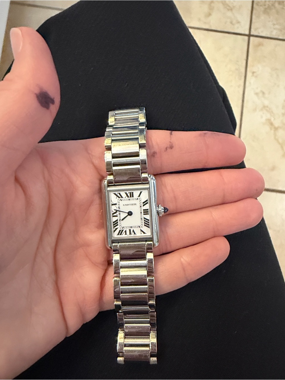 Cartier tank must Watch
